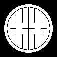 丸に林字