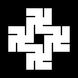 四つ持合い卍