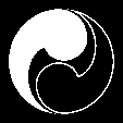 陰陽右二つ巴