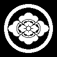 中輪に唐木瓜
