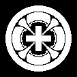 丸に四つ剣木瓜十字