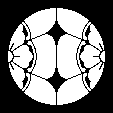 抱き二つ割木瓜