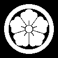 丸に五つ唐花