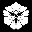 三つ横見唐花