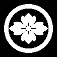 丸に鬼花菱