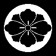 石持地抜き剣花菱
