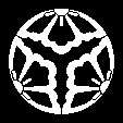 中かげ三つ割花菱