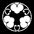 蔓結び割花菱崩し