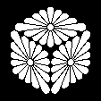 三つ寄せ菊菱