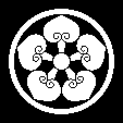 細輪に五つ裏葵