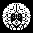 下り蔓藤に花菱