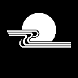 月に霞